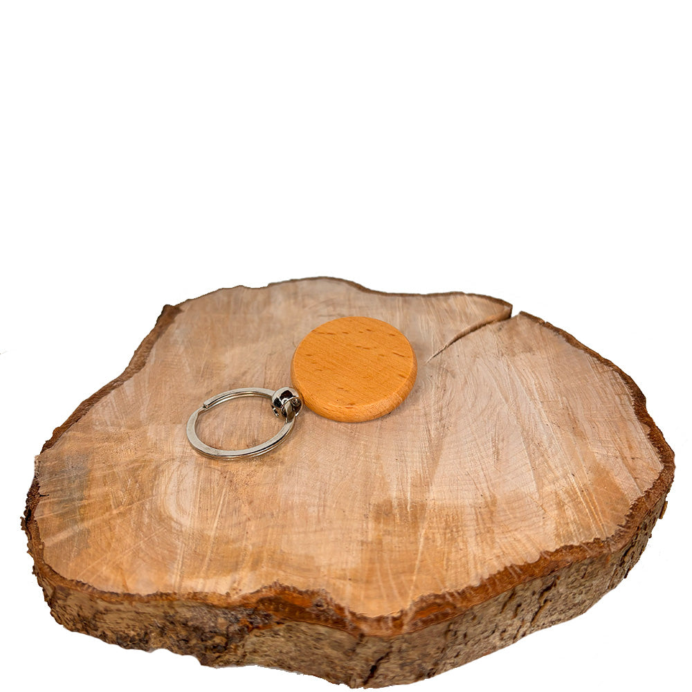 Holz-Anhänger "rund"