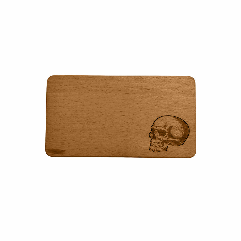 Frühstücksbrettchen Schädel