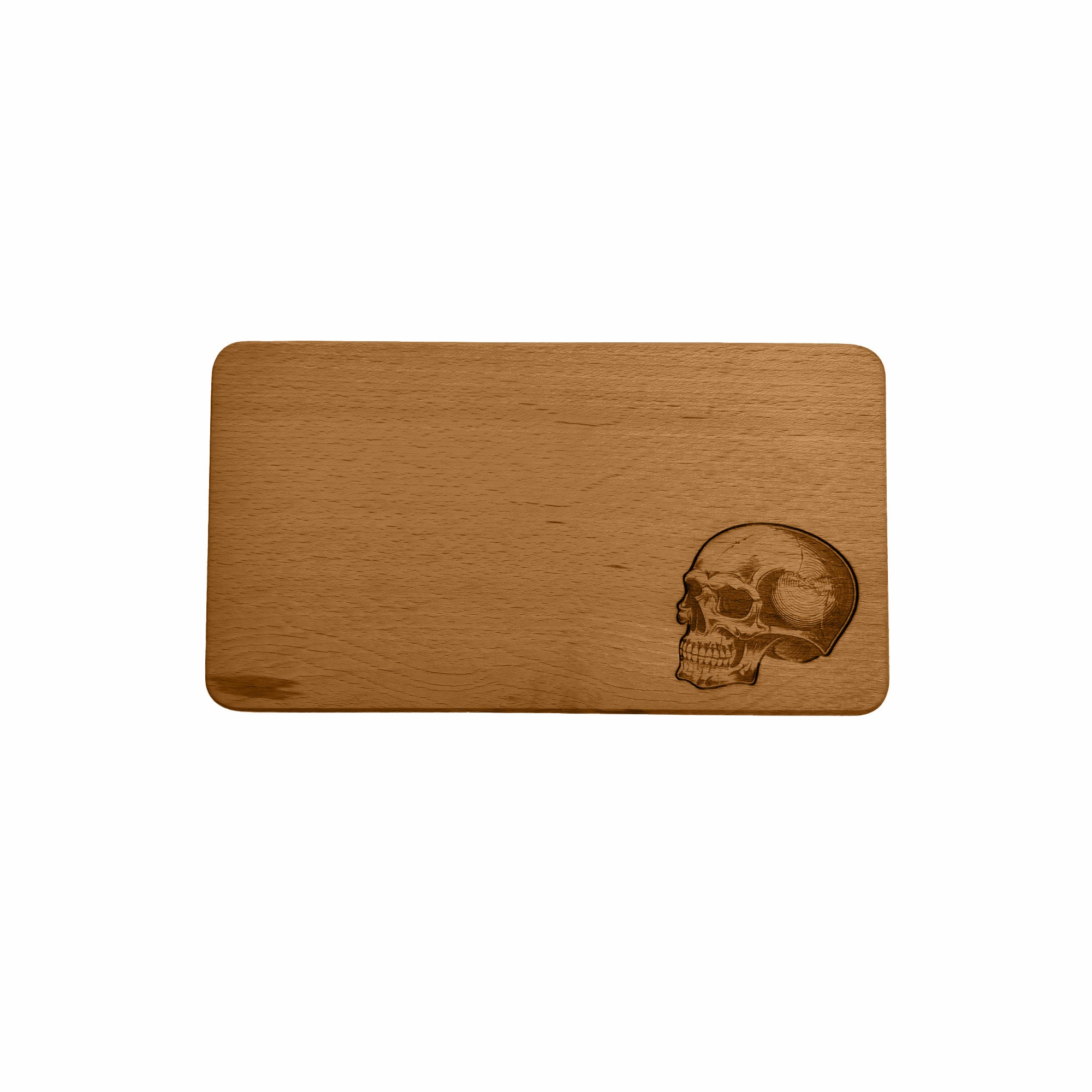 Frühstücksbrettchen Schädel