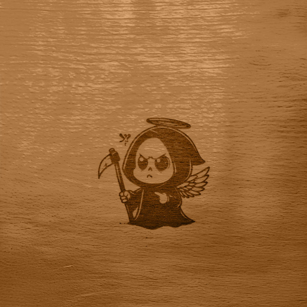 Frühstücksbrettchen Angry Angel Reaper