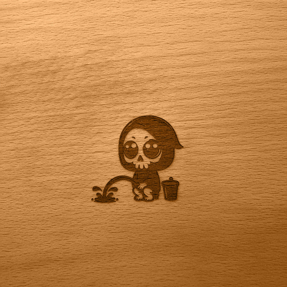 Frühstücksbrettchen Cant hold it Reaper