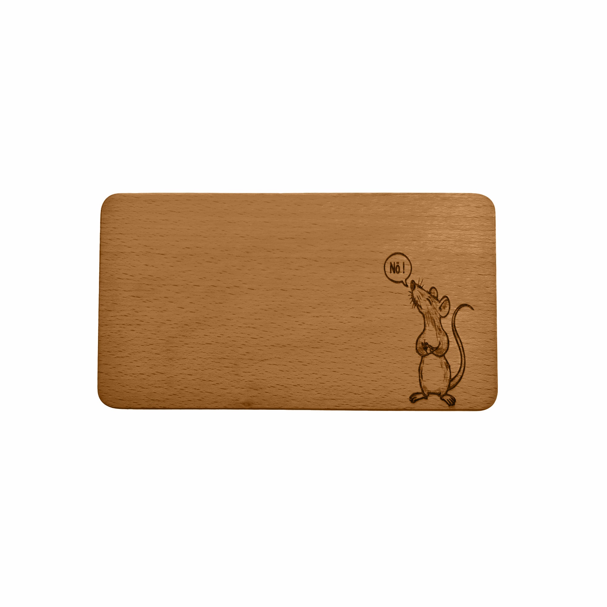 Frühstücksbrettchen Nö-Ratte