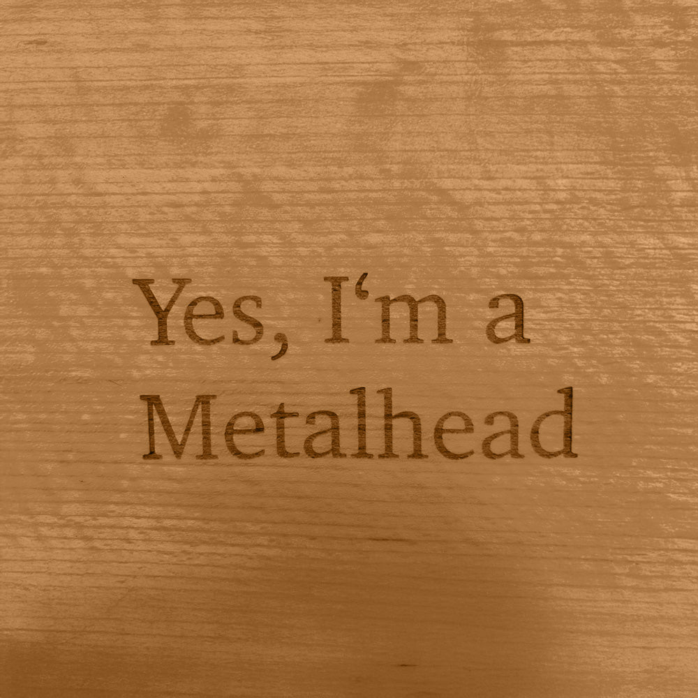 Frühstücksbrettchen Metalhead