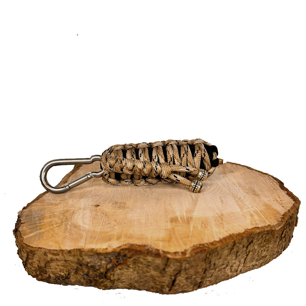 Paracord-Anhänger - Beige